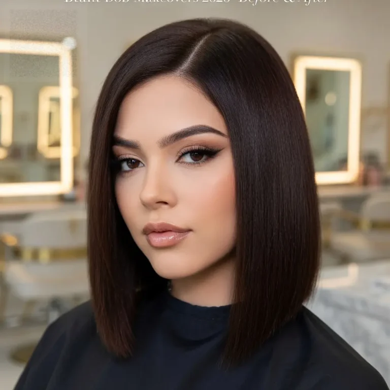Blunt Bob Makeovers 2026 - Before & After