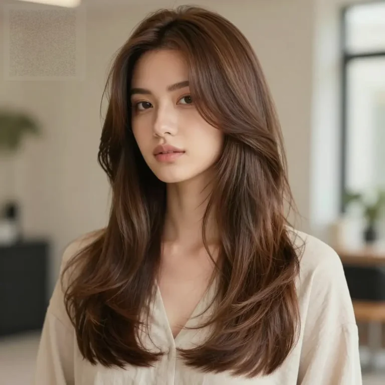 Face-Framing Long Layers with Soft Trims