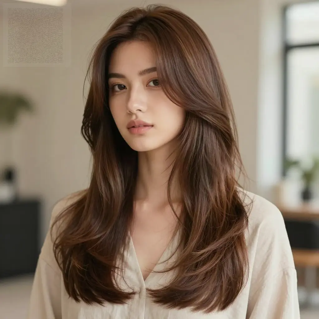 Face-Framing Long Layers with Soft Trims
