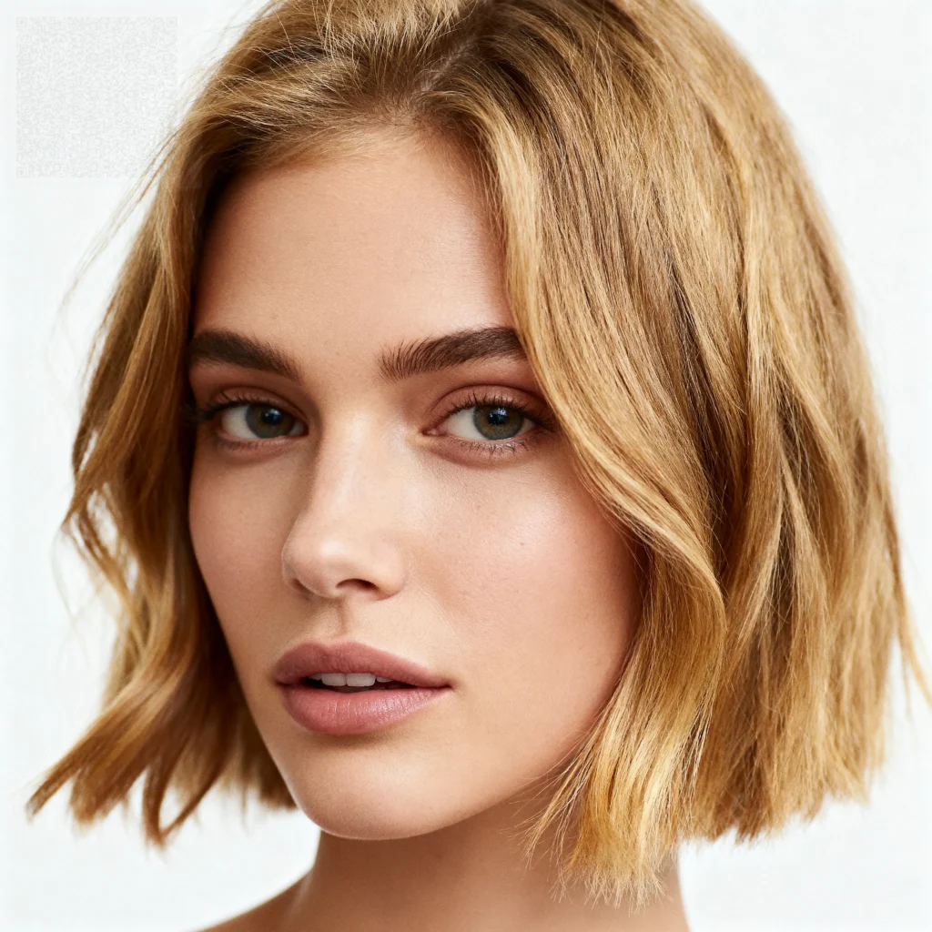 Fine Hair Modern Textured Bob