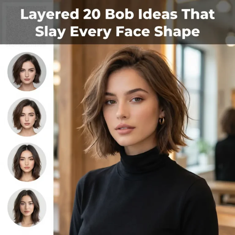 Layered 20 Bob Ideas That Slay Every Face Shape