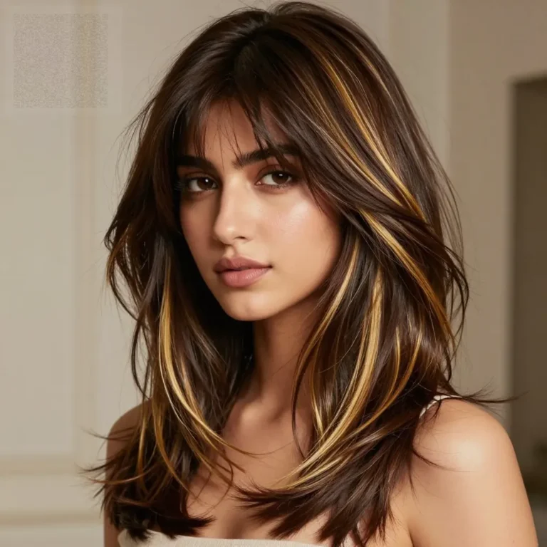 Long Wolf Cut & Golden Ribbon Layers 2026: 25 Wolf Cut Styles That Slay