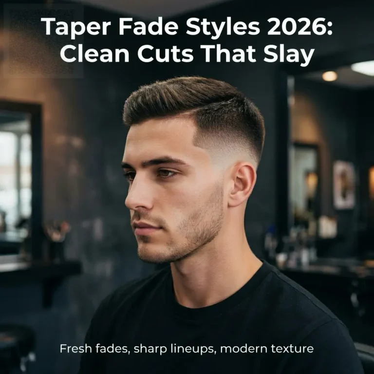 Taper Fade Styles 2026: Clean Cuts That Slay
