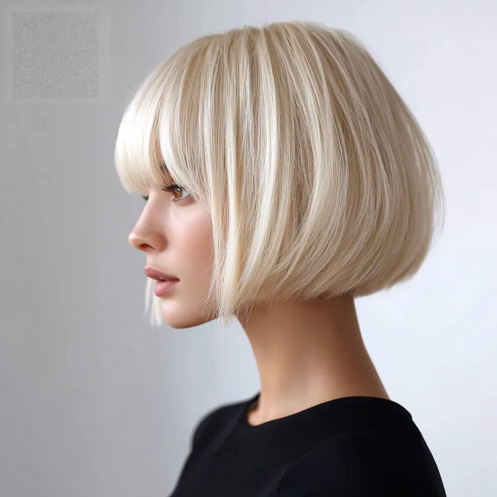 What Is a Contoured Short Bob