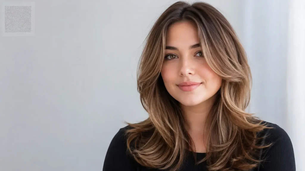 Styling Tips for Face Framing Layers on a Round Face