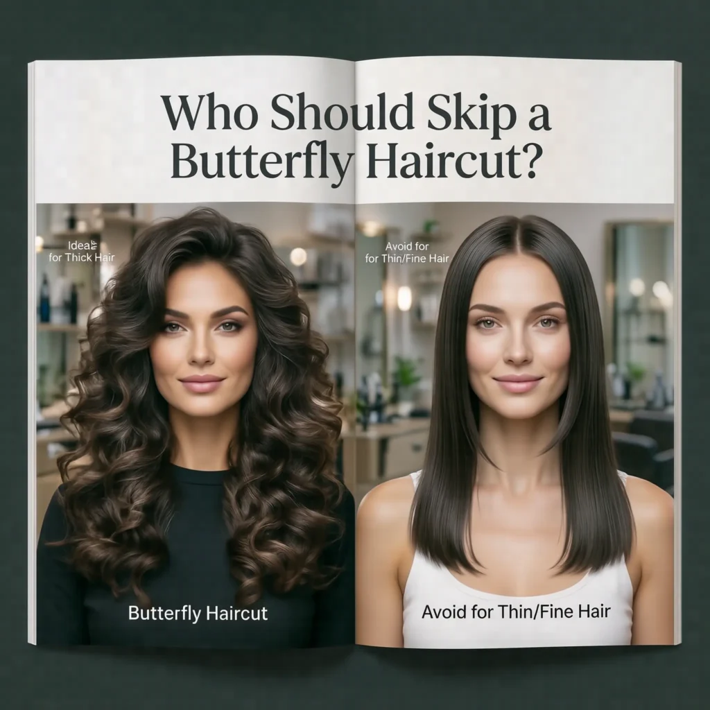 Who Should Skip a Butterfly Haircut?