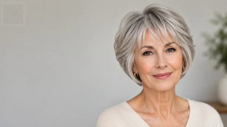 Hairstyles for Women Over 60 with Fine Hair That Add Soft Fullness