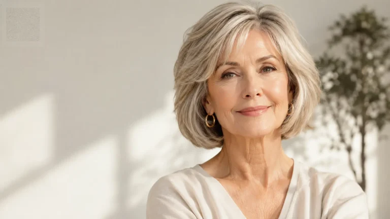 Hairstyles for Women Over 60 with Fine Hair That Add Soft Fullness