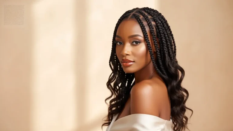 Knotless Braids with Curly Ends That Look Soft, Pretty, and Trendy