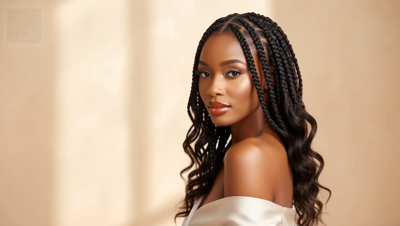 Knotless Braids with Curly Ends That Look Soft, Pretty, and Trendy