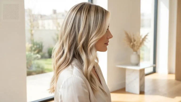 Blonde Hair with Lowlights