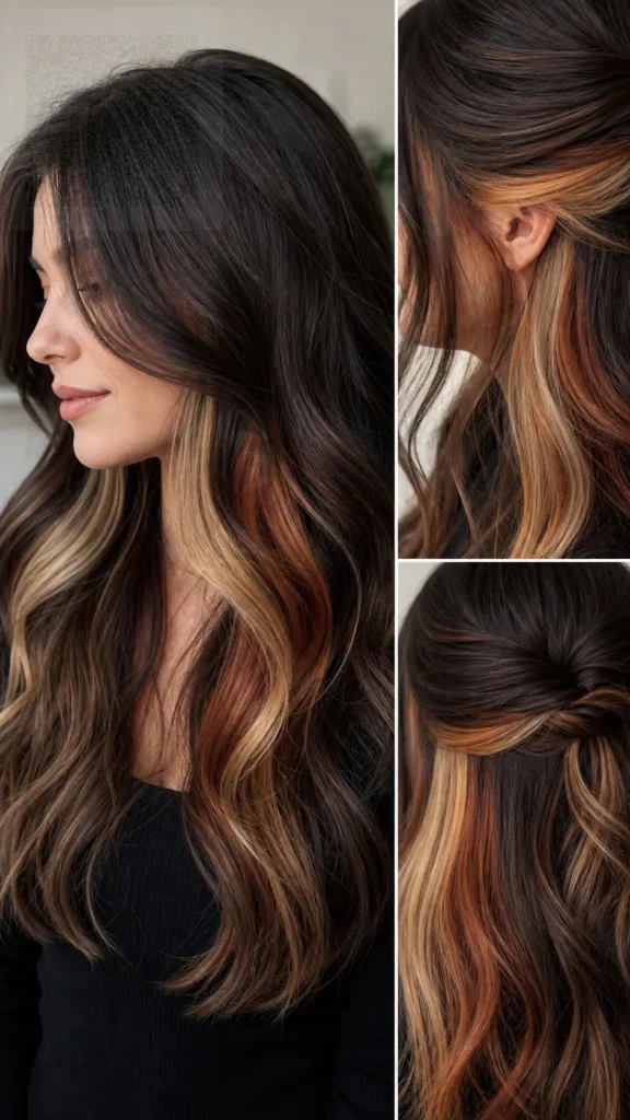 Calico Hair With Hidden Color