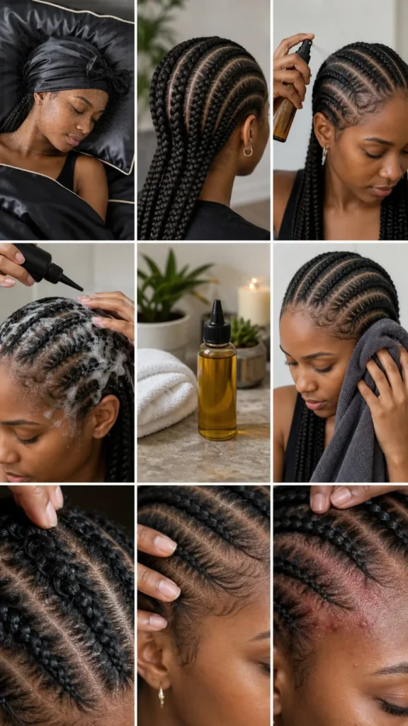 Cornrow Care and Maintenance