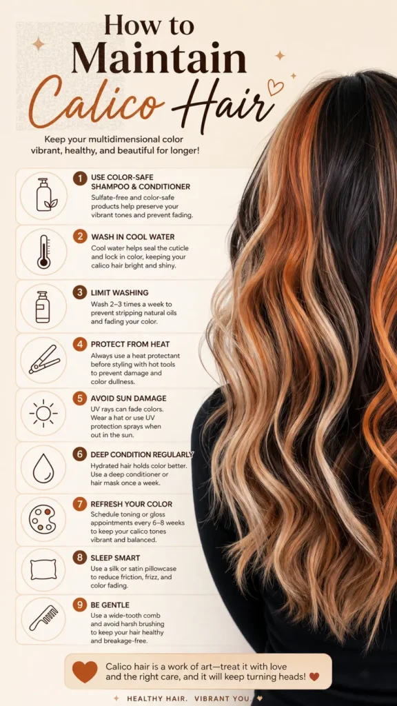 How to Maintain Calico Hair