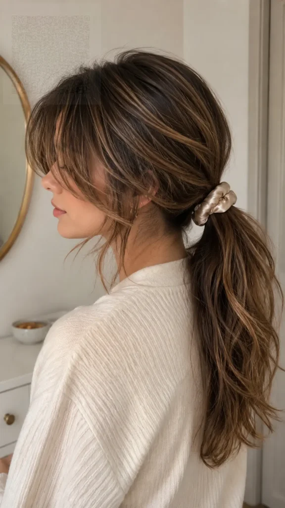 Low Ponytail Long Layers