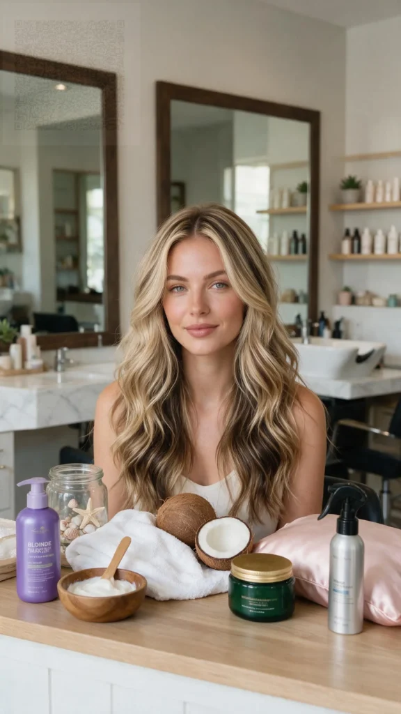 Maintenance Tips for Blonde Hair with Lowlights

