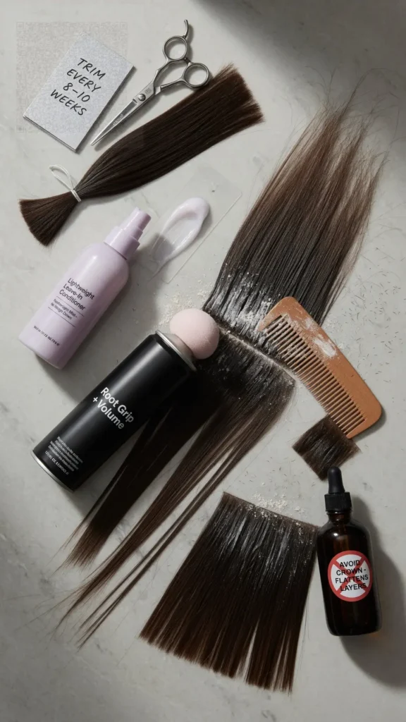 Maintenance Tips for Straight Hair