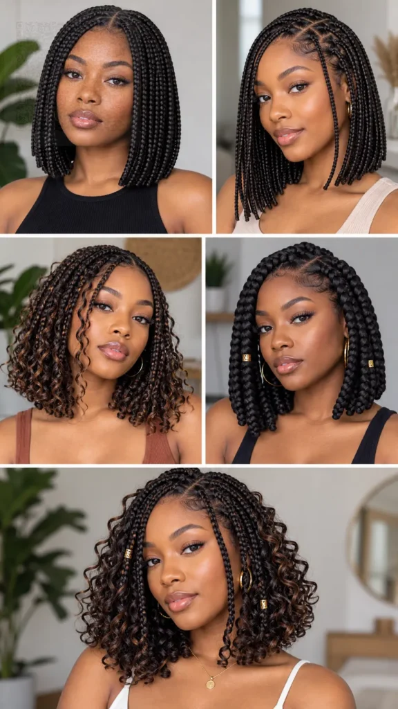 Popular Bob Braids Hairstyles