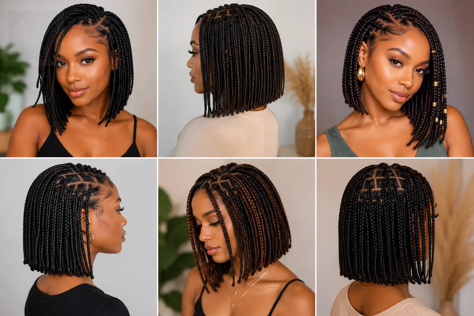 Bob Braids Hairstyles| Stylish & Low-Maintenance Protective Looks