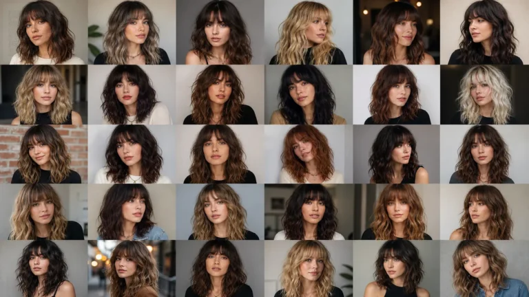 Wavy Hair With Bangs: 25 Beautiful Styles That Feel Fresh and Effortless