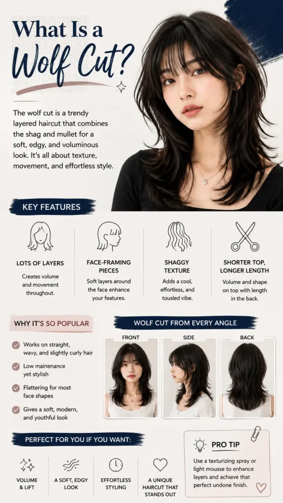 What Is a Wolf Cut