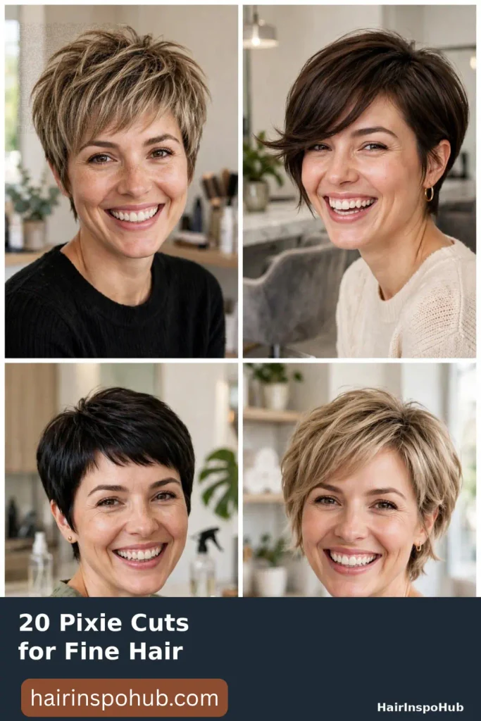 20 Pixie Cuts for Fine Hair
