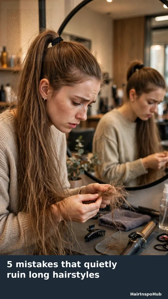 5 mistakes that quietly ruin long hairstyles