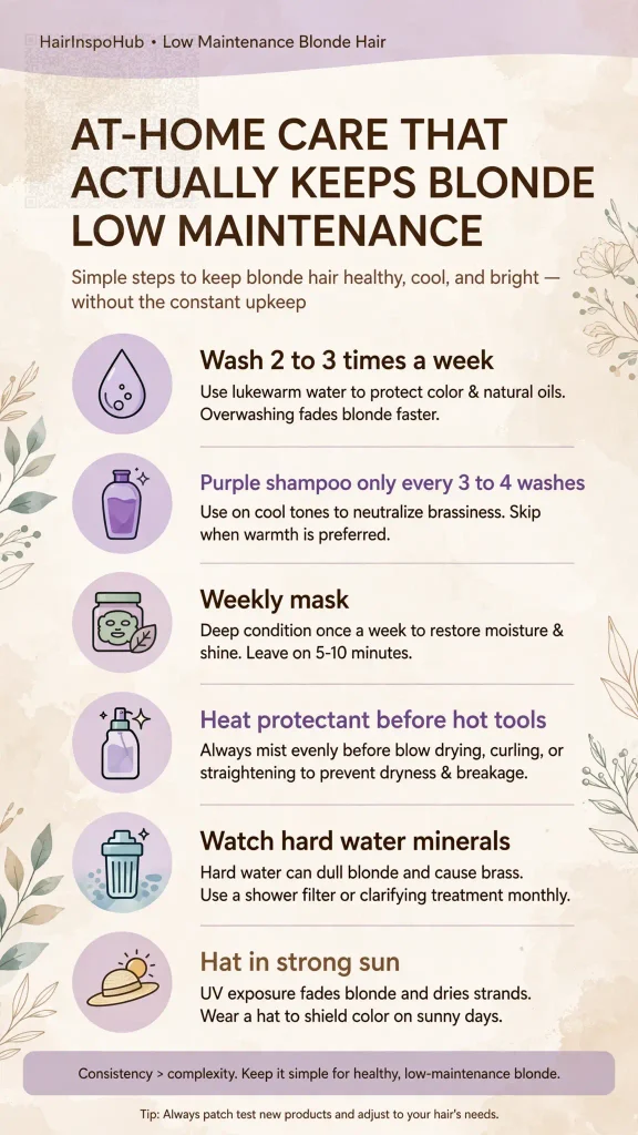 At-home care that actually keeps blonde low maintenance (1)