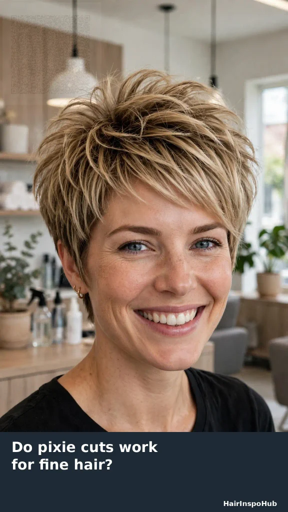 Do pixie cuts work for fine hair?