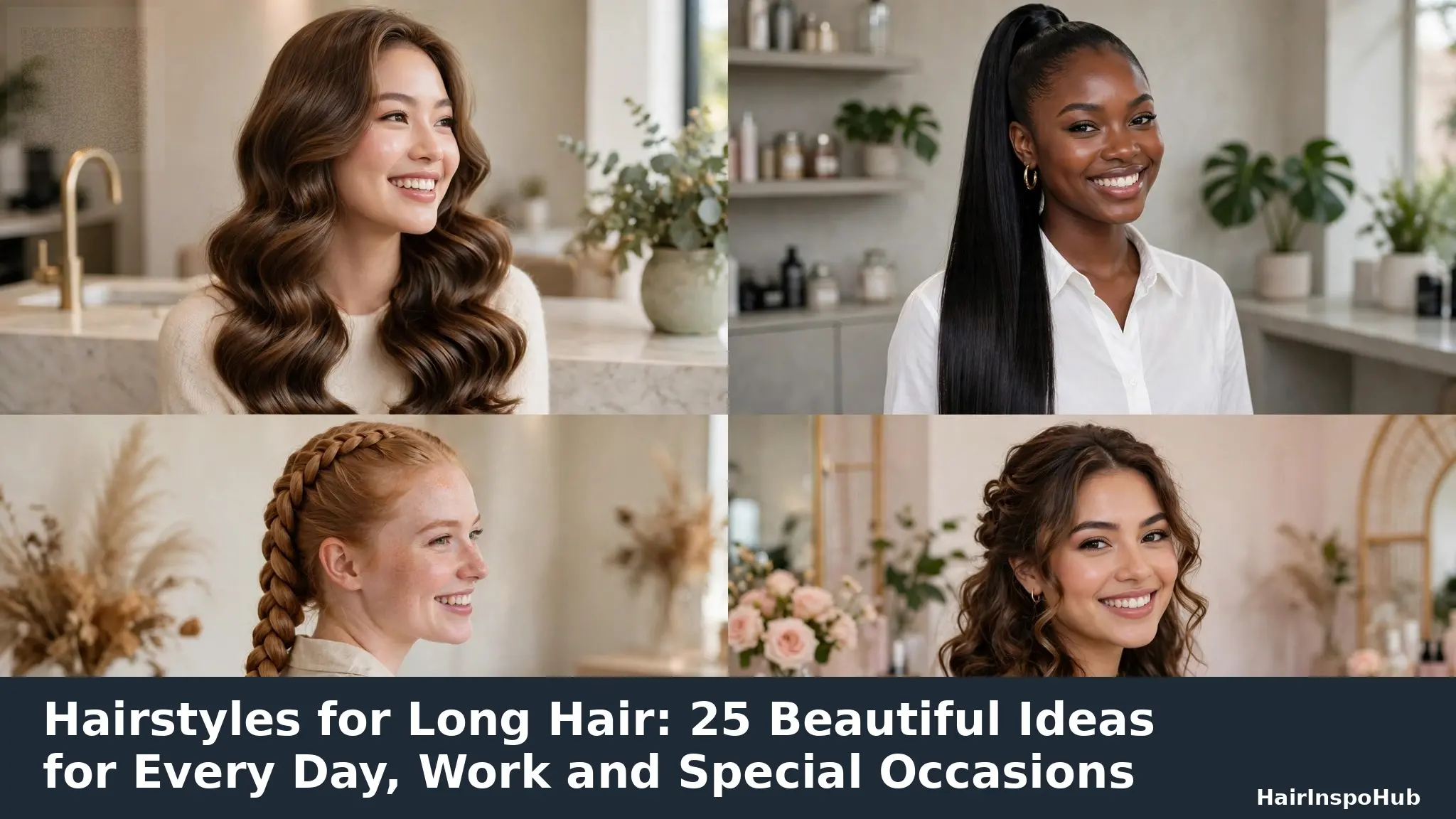 Hairstyles for Long Hair: 25 Ideas for Every Occasion