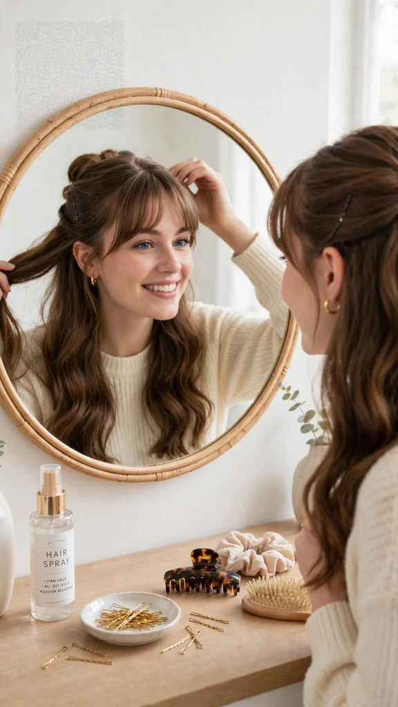 How to make your hairstyle last all day - long hair tips
