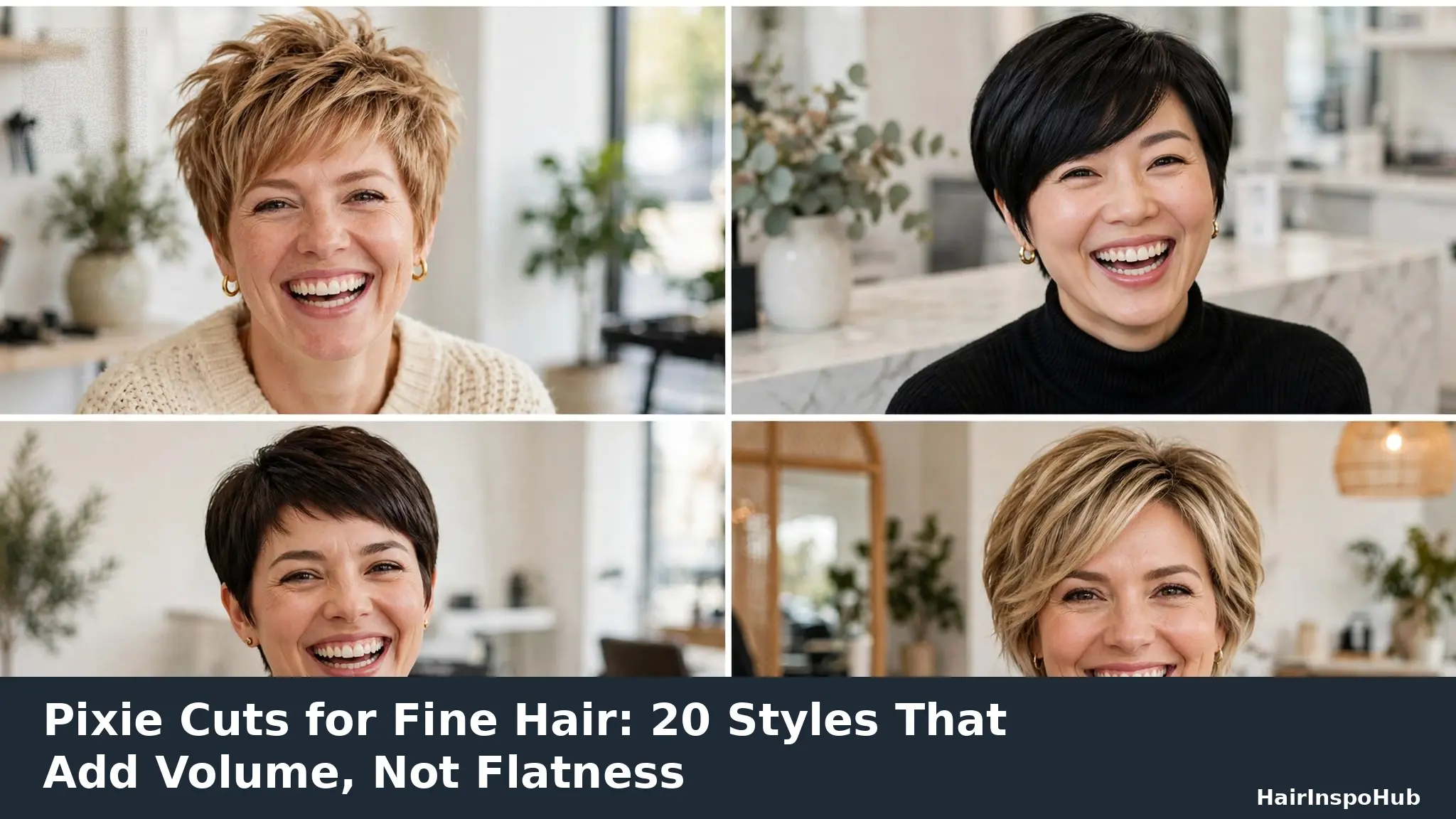 Pixie Cuts for Fine Hair: 20 Volume-Boosting Styles